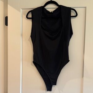 Zara Black Sleeveless Bodysuit